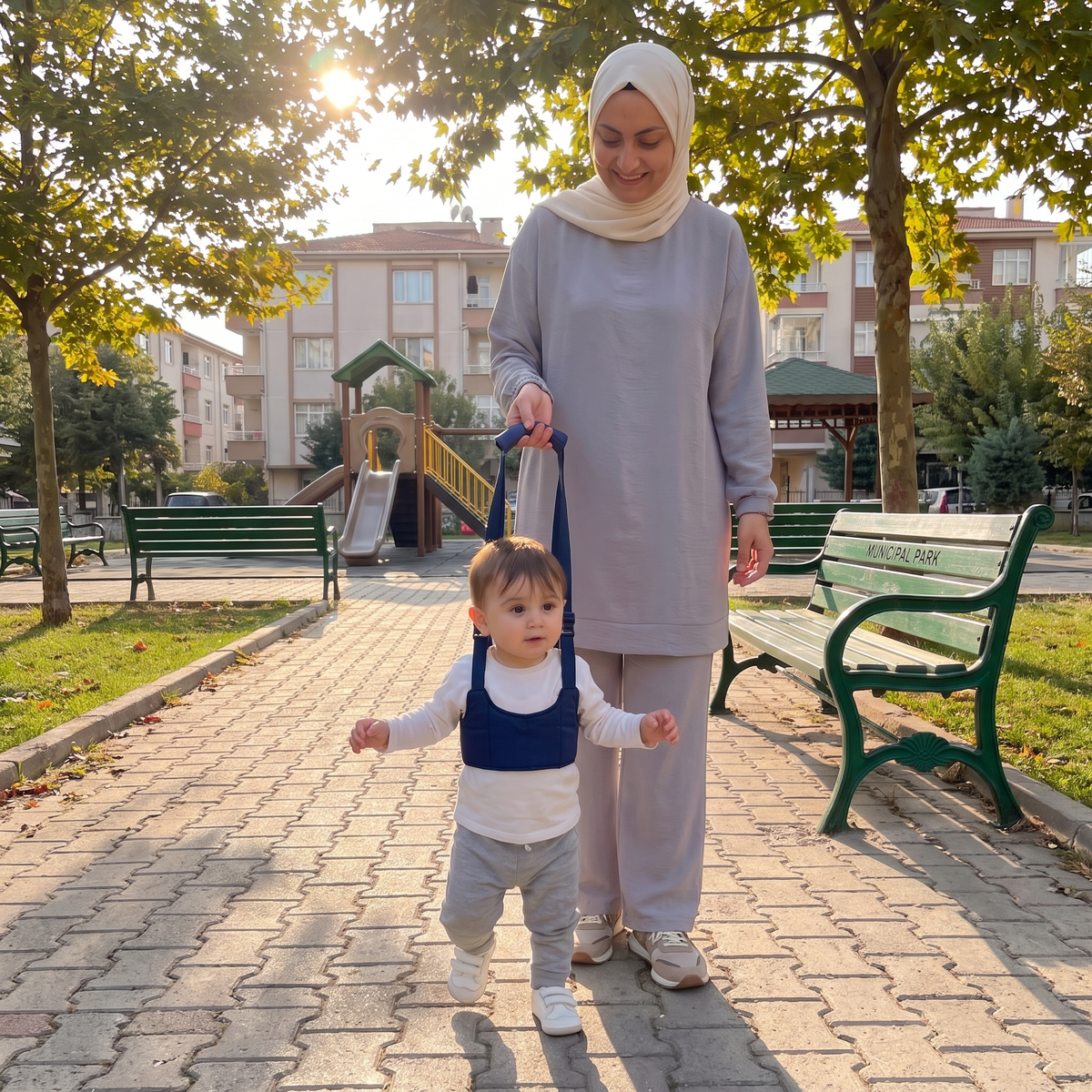 Bebek Yürüme Destek Askısı